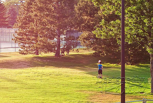 Frisbee Golfer