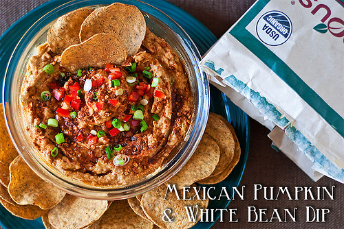 Mexican Pumpkin & White Bean Dip