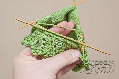 Pemberley Vamp Stitches All Picked Up