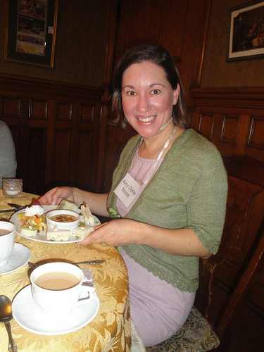 Barton Cottage Shrug on Amy Clark Moore