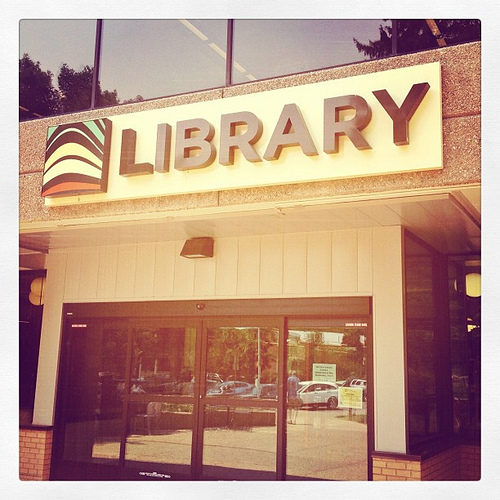 Swapping out books! It was my first visit since the grand reopening after the remodel project. I need a map!