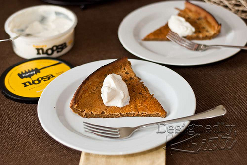 Gingerbread German Pancake with Noosa Honey Yoghurt