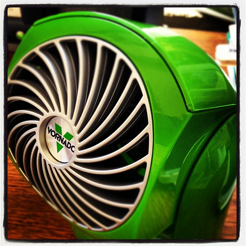 Keeping it cool at my desk!
