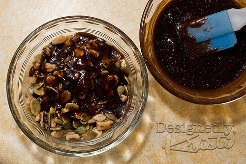 Reserve Some Wet For Coating the Nuts and Seeds