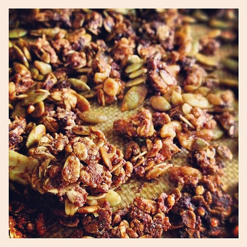 Homemade granola!