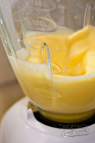 Blending the Three Eggs First