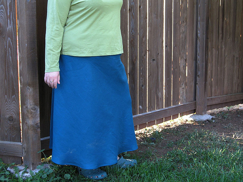 Linen Biased Skirt