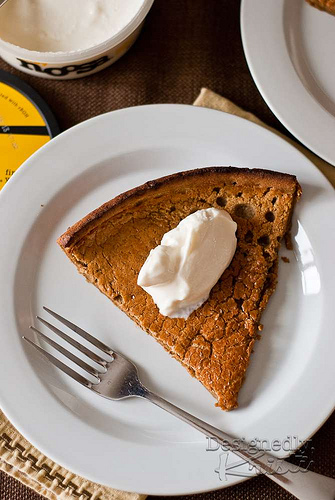 Noosa Honey Yoghurt atop Gingerbread German Pancake