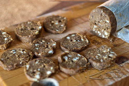 Rye Ice Box Cookie Dough Sliced - 1