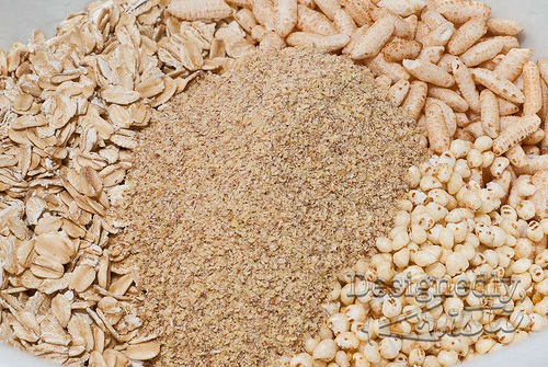 Dry Granola Grain Ingredients