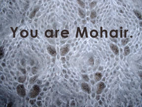 You are Mohair