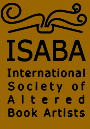 Logo for the International Society of Altered Book Artists