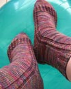 DK Balance Sock Knitting Pattern Image