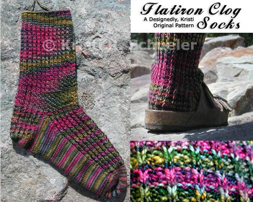 Flatiron Clog Socks