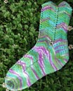 DK Heatwave Sock Knitting Pattern Image
