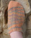 DK Coyote Ridge Sock Knitting Pattern Image