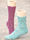 DK Nave Sock Knitting Pattern Image