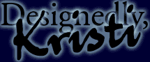 Return to the Designedly, Kristi home page.