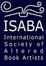 Logo for the International Society of Altered Book Artists