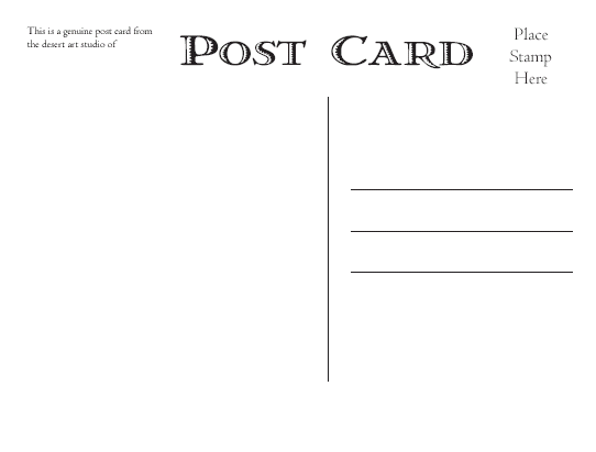 Click here to download the free southwest postcard template 1 now!