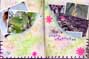 View the altered calendar spread for April.