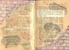 Study the architecture of marriage in this altered book spread by Kristi Schueler.