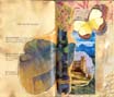 Kathy Krand's second Ace of Wands spread in the tarot altered book.