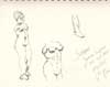 View Kristi's sketches of the bronze statue Summer on the 6th floor of the Denver Art Museum.