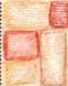 A fun art journal page using water soluble oil pastels from Crayola's Portfolio line.