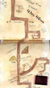 View Kristi's second part of her map in her art journal.
