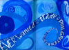 See this vibrant and layered journal page about a father's blue eyes.