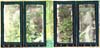 View an experimental art journal page commemorating a visit to the very green Roughlock Falls near Savoy, SD.
