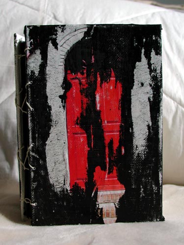 Cover of the Paint It Black small watercolor journal.