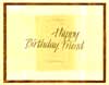 A shadow stamped birthday card that is great for men.