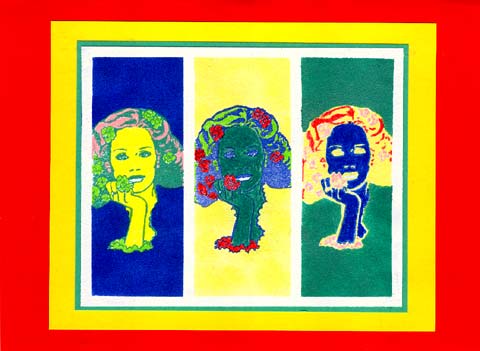 Another more traditional warhol-like card.