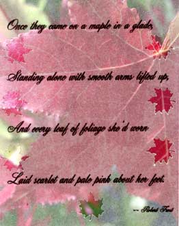 Kristi's Spot of Red deco page in Marlene's deco.