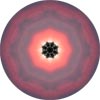 A subtler mandala from an October sunset photograph.
