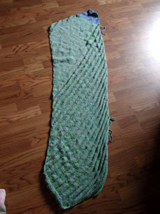 The completed Clapotis.