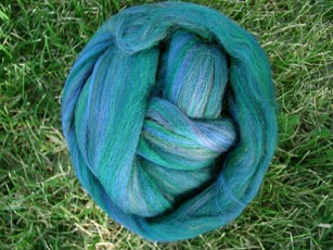Ashland Bey Merino Top in English Garden colorway from Detta's Spindle.