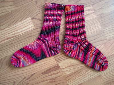 First pair of Dimple Socks