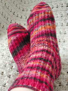 Dimple socks on!
