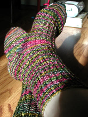 Flatiron socks are done!
