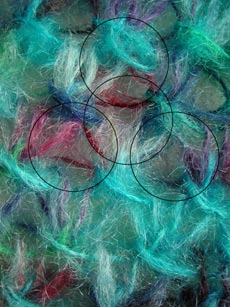 Detail and demonstration of similariry to Flower of Life pattern.