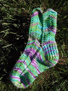 Heatwave sock attempt number one!