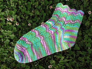 Heatwave sock #1, the second time around!