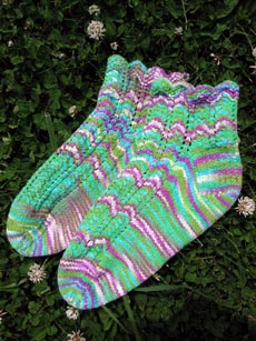 Designedly, Kristi's Heatwave Summer Anklet Socks
