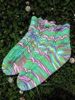Designedly, Kristi's Heatwave Summer Anklet Socks