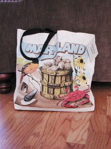 A Maryland bag filled with Maryland goodies!
