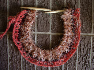 Beginnings of the poncho...