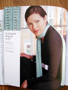 Scalloped Agean Scarf